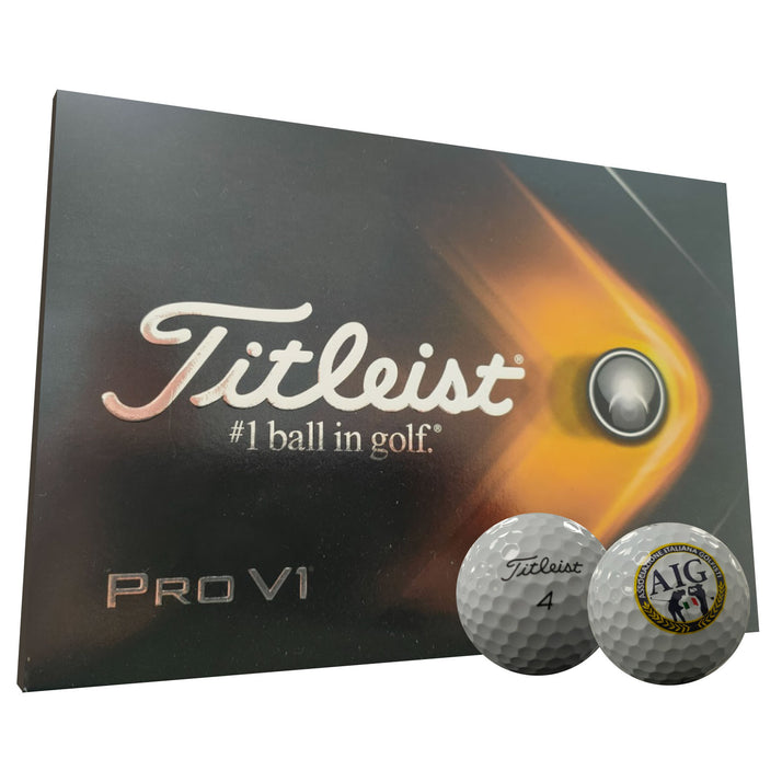 Palline da Golf New Titleist PRO V1 AIG