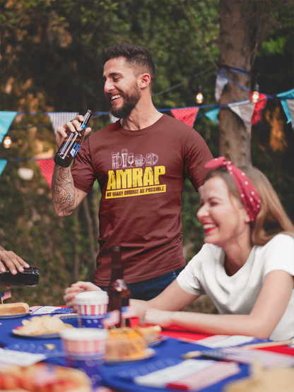 T-shirt Birra Maglietta Beer Challenge Maglia Amrap