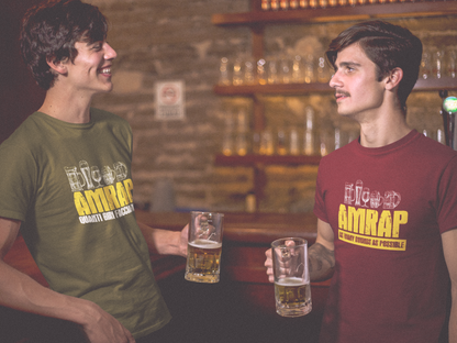 T-shirt Birra Maglietta Beer Challenge Maglia Amrap