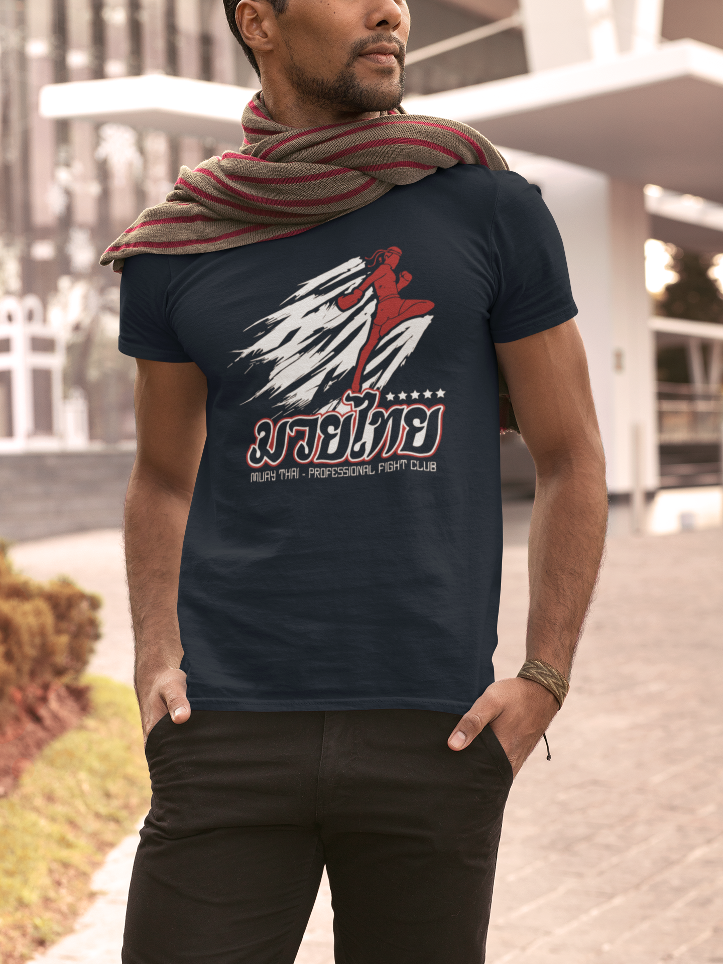 T-shirt Muay Thai Maglia Thailand Fighting Academy