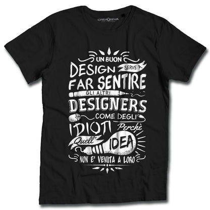 T-shirt grafico design Maglietta artista designer