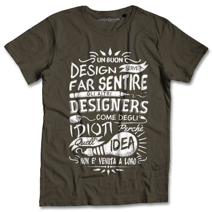 T-shirt grafico design Maglietta artista designer