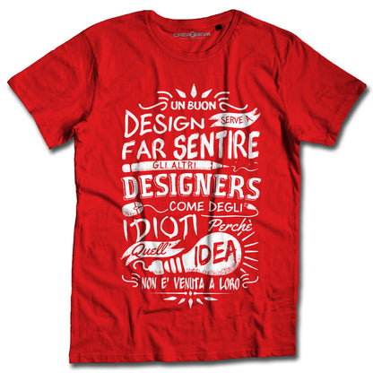 T-shirt grafico design Maglietta artista designer