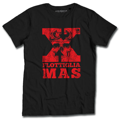 T-shirt Decima Mas Maglietta Marina Militare X Flottiglia MAS