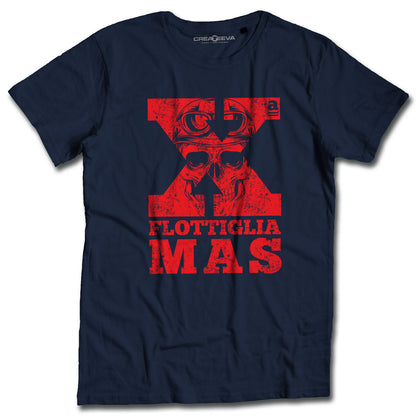 T-shirt Decima Mas Maglietta Marina Militare X Flottiglia MAS