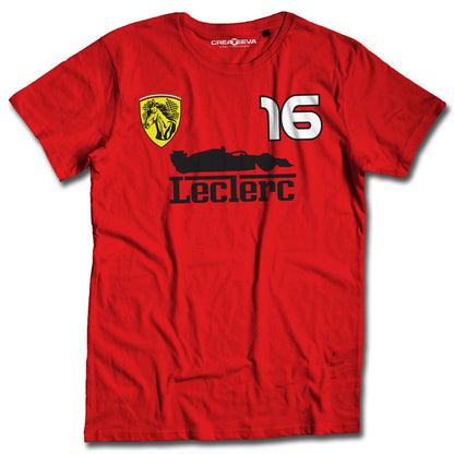 T-shirt Scudetto Cavallino Maglia Pilota 16 Scuderia Italiana