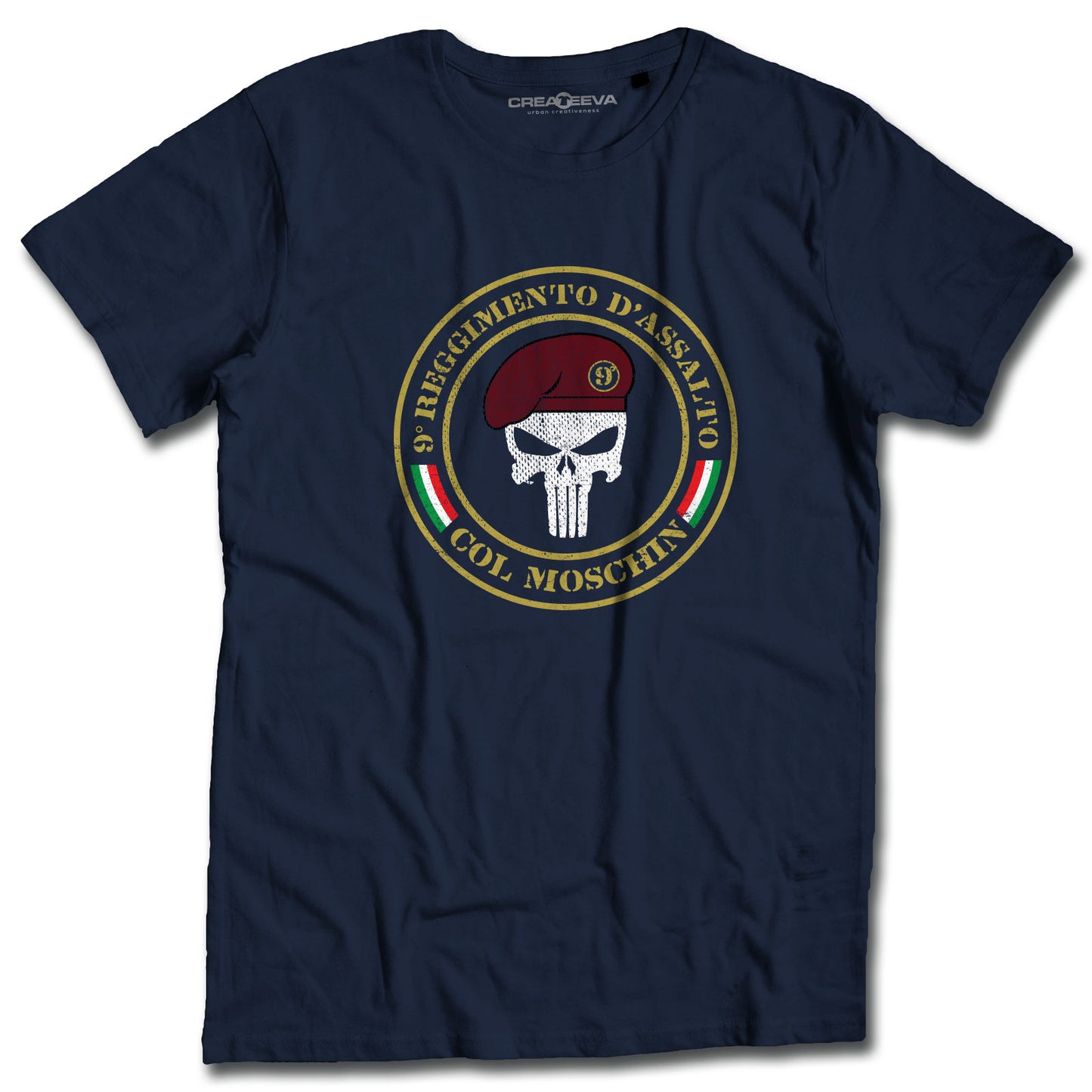 T-shirt Folgore Maglia IX Reggimento d'Assalto Col Moschin Maglietta Brigata Paracadutisti