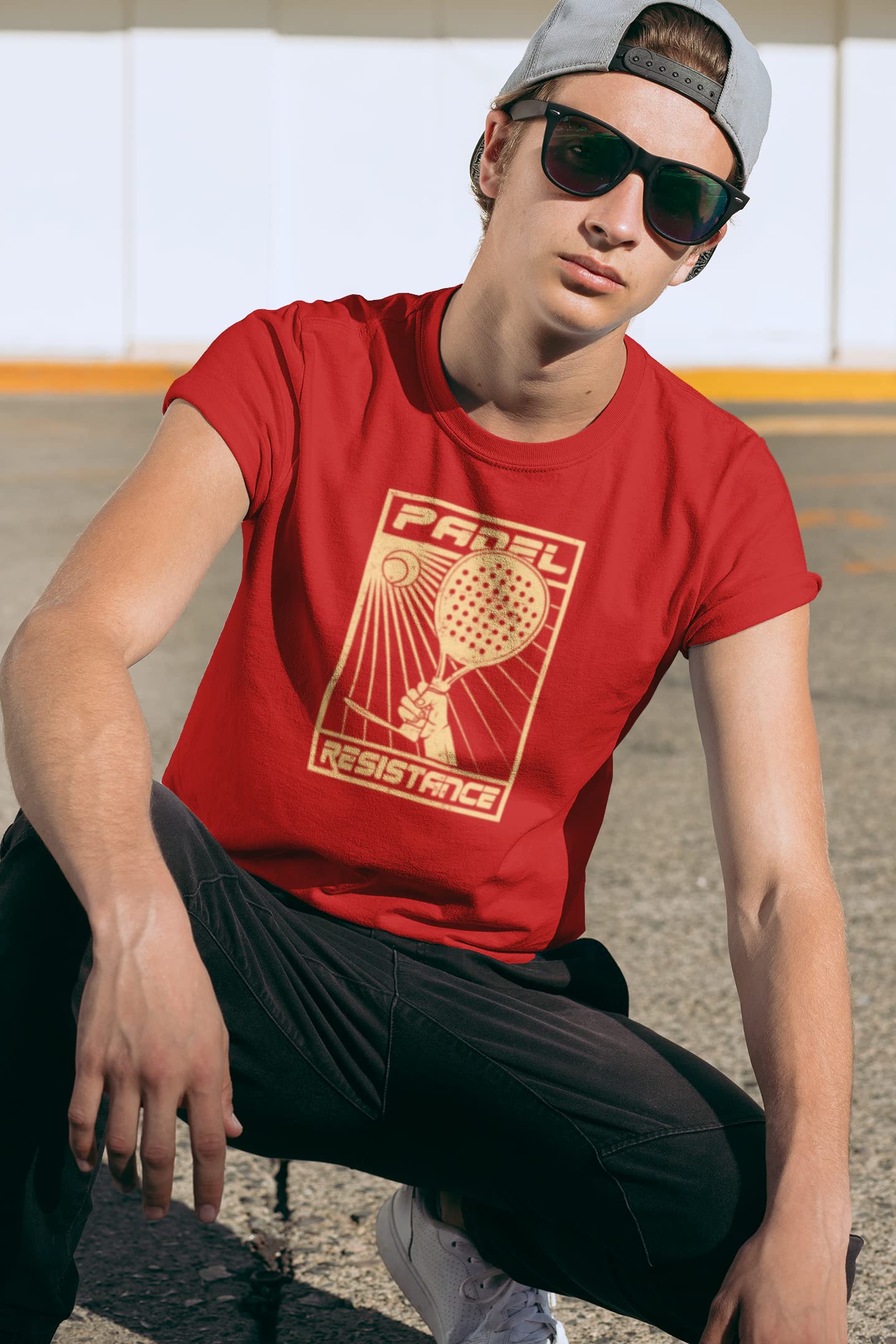 T-shirt Paddle Maglia Squash Tennis Maglietta Padel
