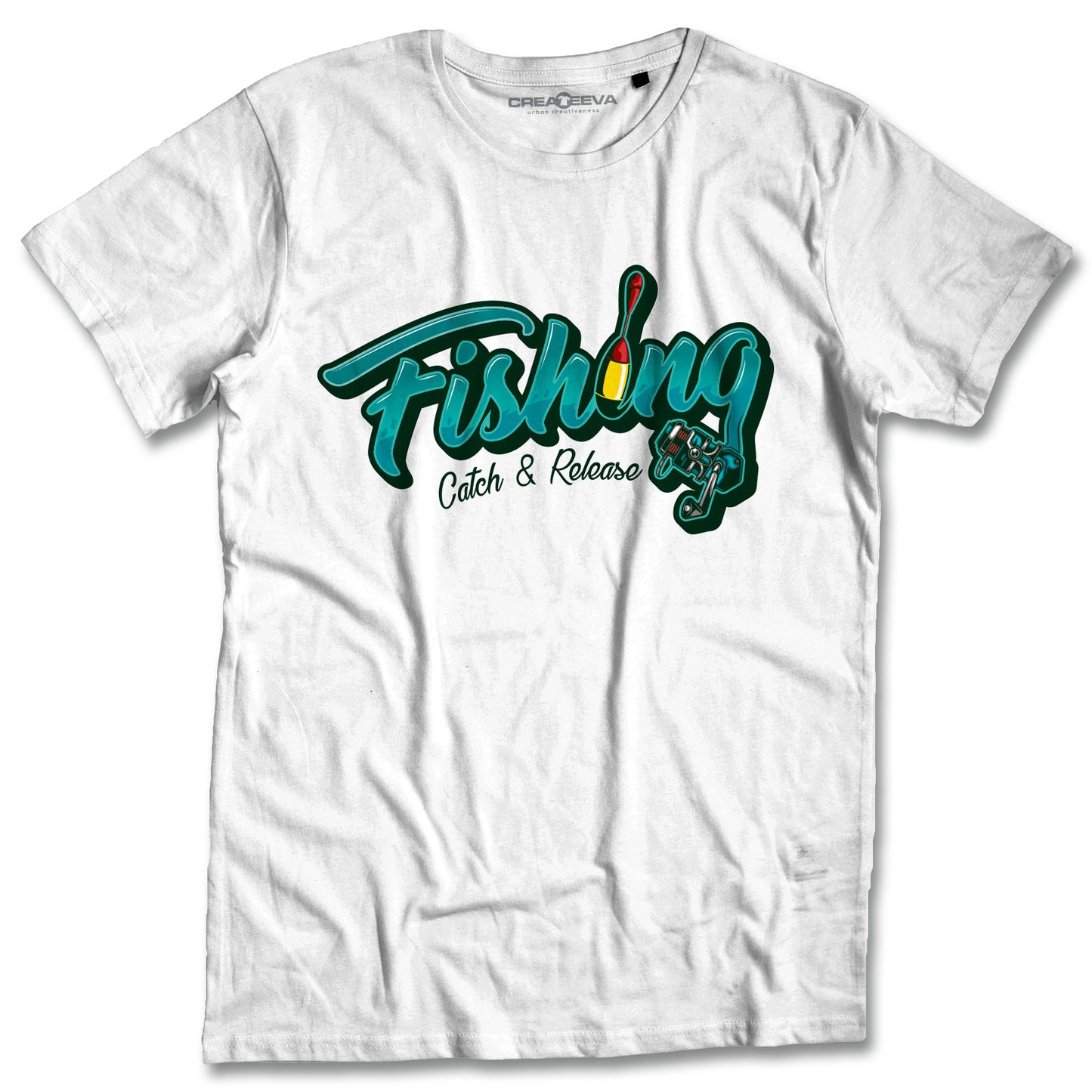 T-shirt Pescatore Catch & Release Maglietta amanti della pesca