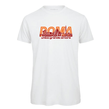 T-shirt Maglietta Roma unico grande amore