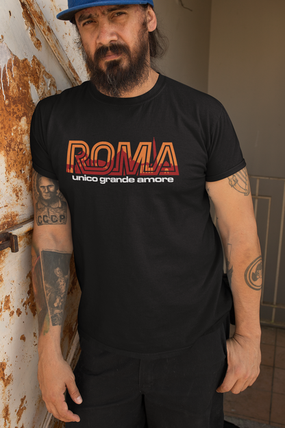 T-shirt Maglietta Roma unico grande amore