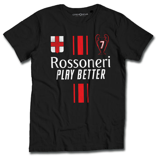 T-shirt Maglietta Milan Maglia Milano