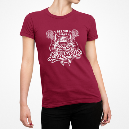 T-shirt High School Beacon Hills Maglia Wolf Stilinski Lahey McCall - donna