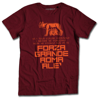T-shirt Maglietta Roma Tifosi Ultras