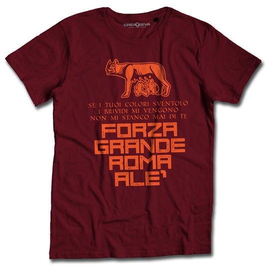 T-shirt Maglietta Roma Tifosi Ultras