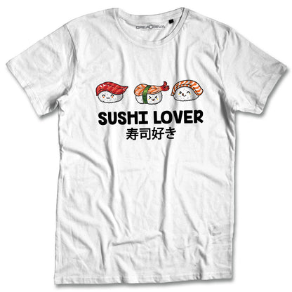 T-shirt Sushi Lover Maglietta POKE Maglia Giapponese
