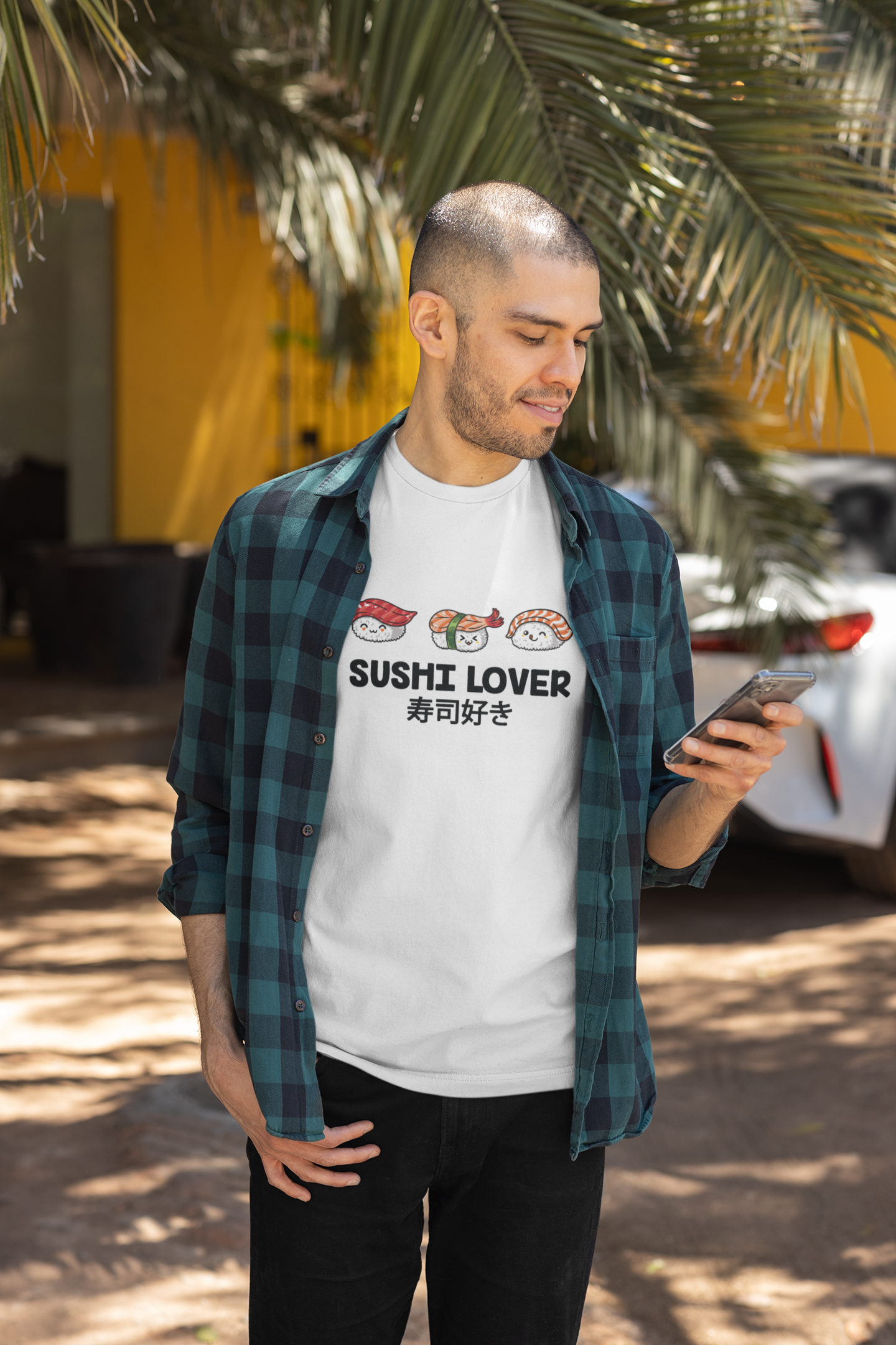 T-shirt Sushi Lover Maglietta POKE Maglia Giapponese