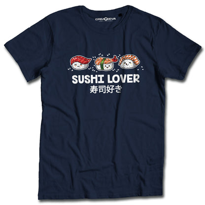 T-shirt Sushi Lover Maglietta POKE Maglia Giapponese