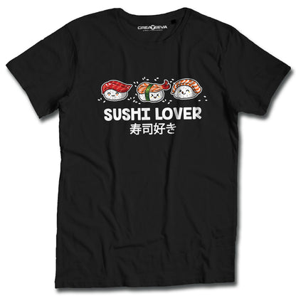 T-shirt Sushi Lover Maglietta POKE Maglia Giapponese