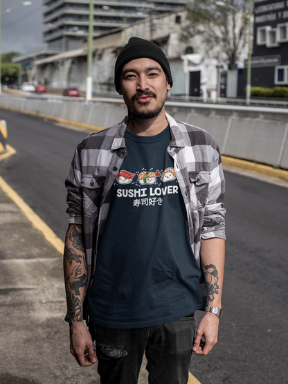 T-shirt Sushi Lover Maglietta POKE Maglia Giapponese
