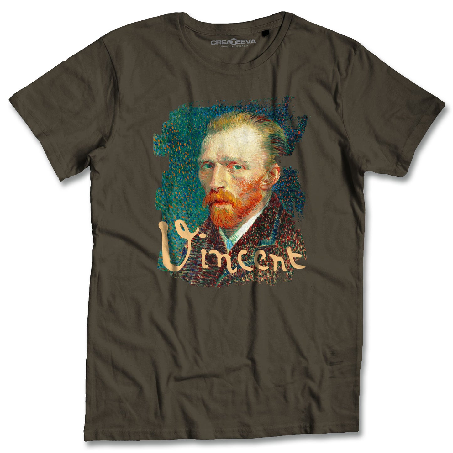 T-shirt Van Gogh Maglia Notte Stellata Autoritratto Mangiatori di patate