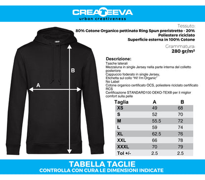 Felpa Cappuccio Pesca Catch & Release