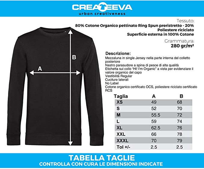 Felpa Girocollo Sport Combattimento Boxe Thailandese Muay Thai