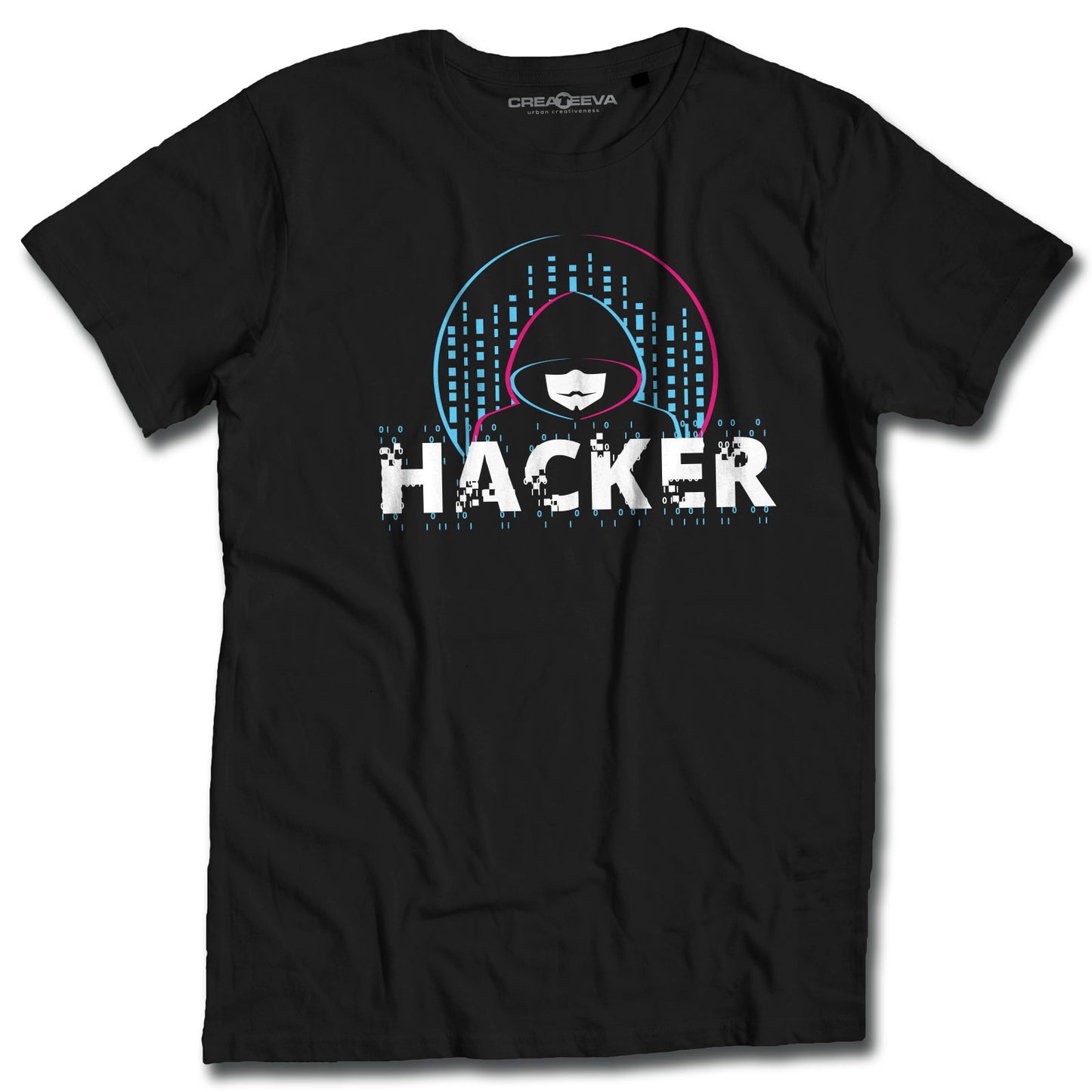 T-shirt Anonymous Maglia Vendetta Meglietta Hacker Gamer